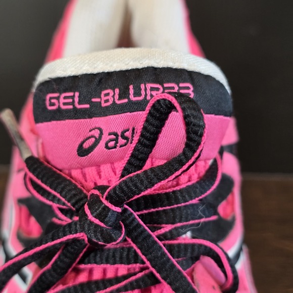 Women's ASICS Gel Blur 33 2.0 Hot Pink Black Running Shoes Sneakers T2H8N sz 7 - Picture 5 of 8